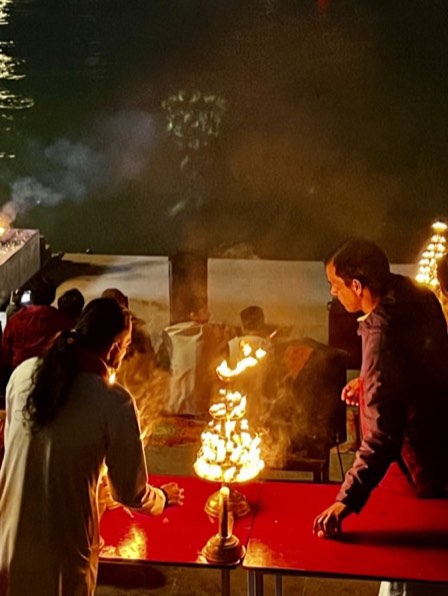 Ceremony by the river